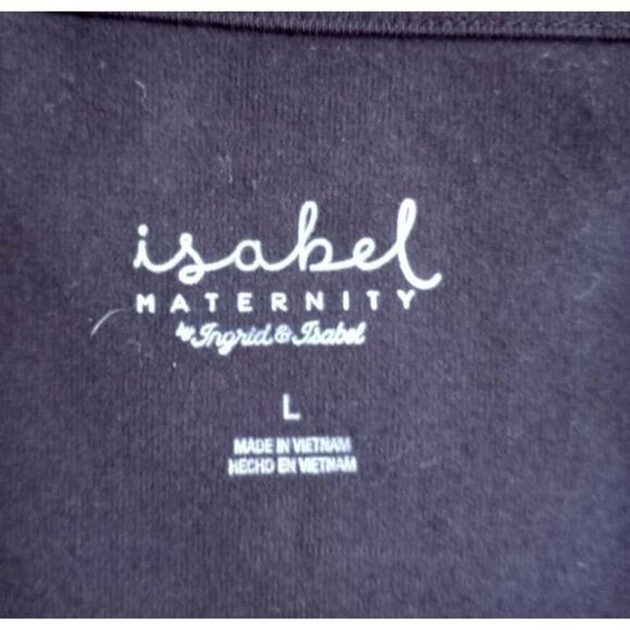 ISABEL MATERNITY BLACK DRESS SZ.L EUC - Picture 5 of 6